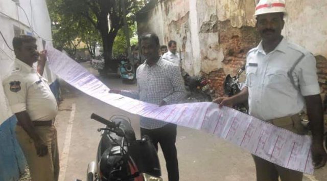 వామ్మో చాంతాడంత బిల్లు..!