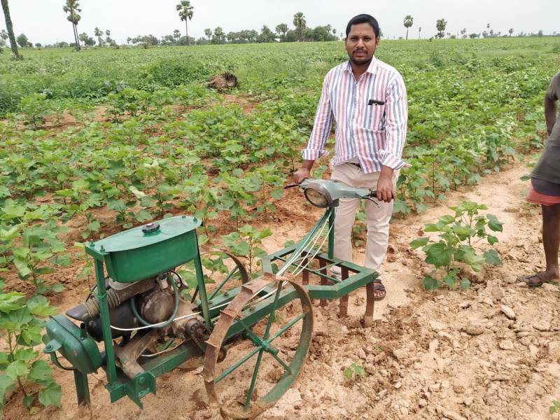 Scooter Engine plough Lingaswamy