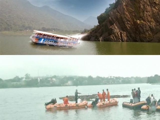 బోటు పై కప్పు వెలికితీసిన సత్యం బృందం