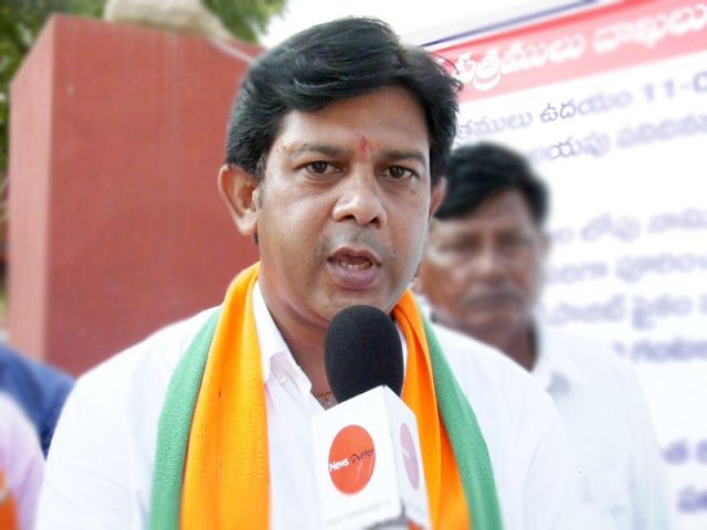హుజూర్ నగర్ పై సీఎం కేసీఆర్కు ప్రేమ లేదు- బీజేపీ అభ్యర్ధి రామారావు