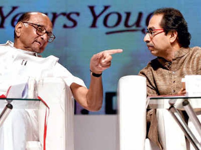 శివసేనకు కాంగ్రెస్ – ఎన్సీపీ మద్దతు ఇవ్వబోతున్నాయా?!!