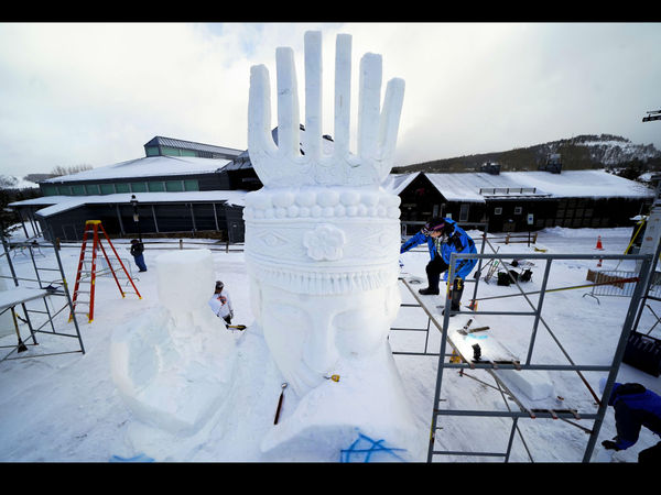 International snow sculpture championships 
