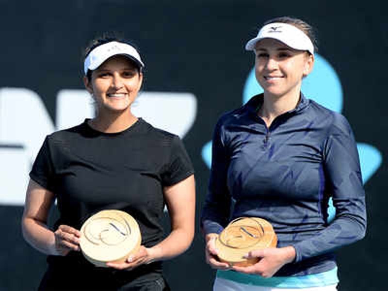 Sania Mirza Wins Hobart International Doubles Title