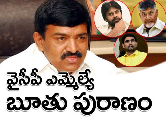 పవన్, బాబులపై అధికార మదంతో నోరు జారిన వైసీపీ ఎమ్మెల్యే..!