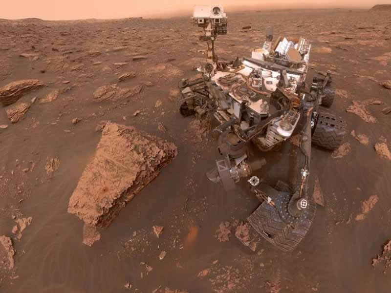 Curiosity Rover images from Mars