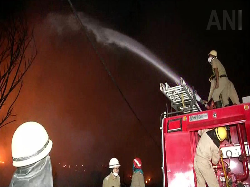 Fire Accident In Tuglakabad1