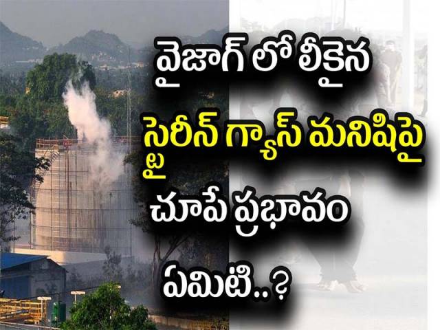 స్టైరీన్ గ్యాస్ మనిషిపై చూపే ప్రభావం